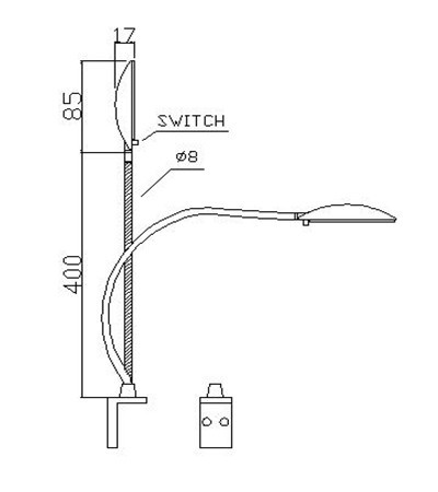 Portable and Functional Reading Lights for Children 545*505*245MM Packing Dimension
