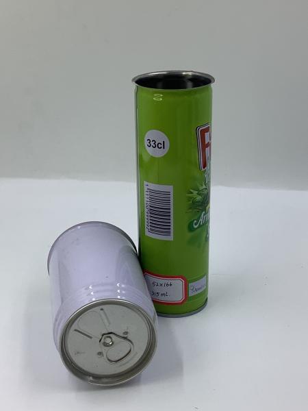 315ml Three Piece Can 52×166mm Food Tin Can Custom For Versatile Beverage Scenarios