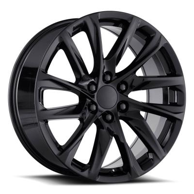 Escalade 12 Gloss Black All Season Tires Wheels Rims Escalade EXT ESV 20