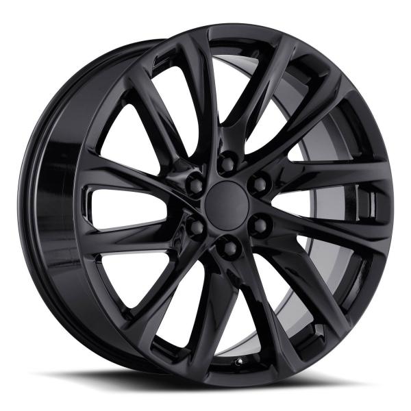 Escalade 12 Gloss Black All Season Tires Wheels Rims Escalade EXT ESV 20