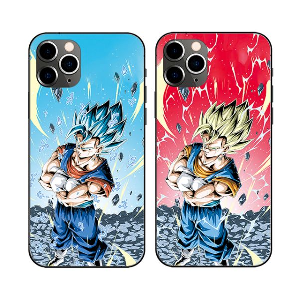 3D Triple Transition Lenticular Cell Phone Case With DBZ Anime Cover
