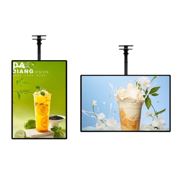 32 43 55 2K 4K Wall Mounted Usb Wifi Digital Advertising Display logo Custom Menu Board Display