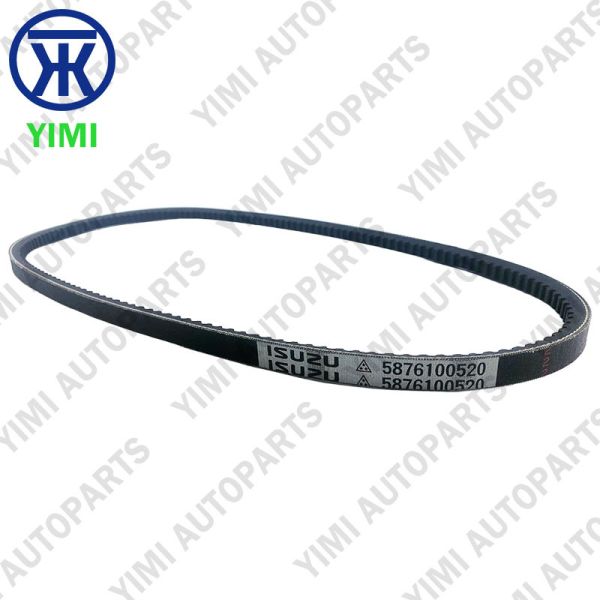Cooling Fan Belt 5-87610052-0 8-97180199-1 For ISUZU ELF 400 500 600 Truck