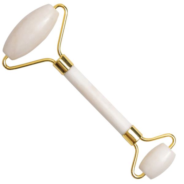 Face Massage Noise-Free Aventurine Green Jade Roller with OEM Package and Customized Bag