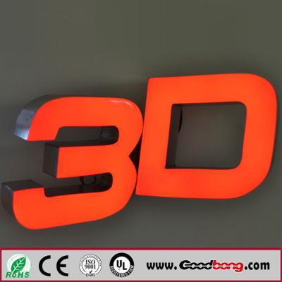 Building Roof/ Hall /Shop Front 3D Brand Logo Sign/ Signage/ Signboard/ Billboard