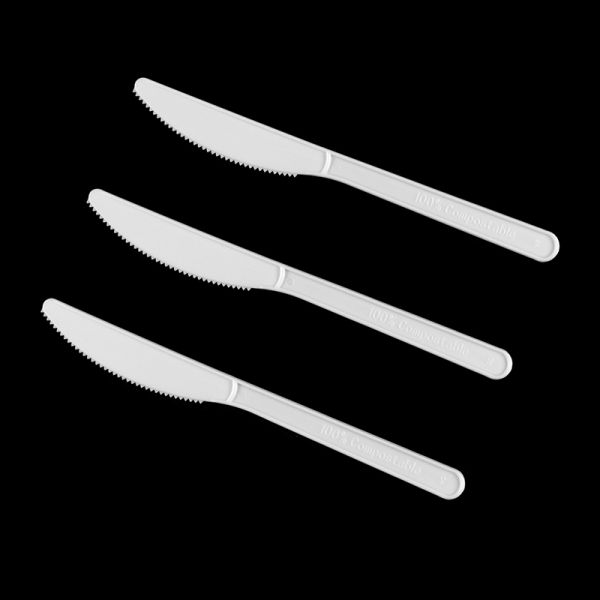 Convenient and Eco-Friendly CPLA Cutlery Set for Everyday in Restaurants