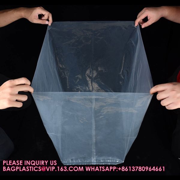 Carton Liner, Square Bottom Bags, Pallet Cover, Pallet Wrap, Super Large Bag, Jumbo Bag, Polythene Bags, Transpot Bag