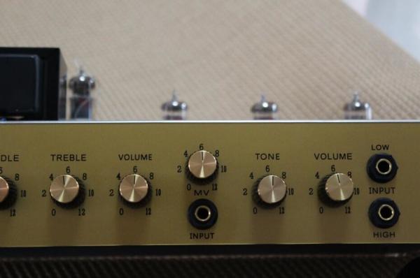 18W Marshall Style Hand Wired All Tube Guitar Amplifier Head with Ruby Tubes 18W