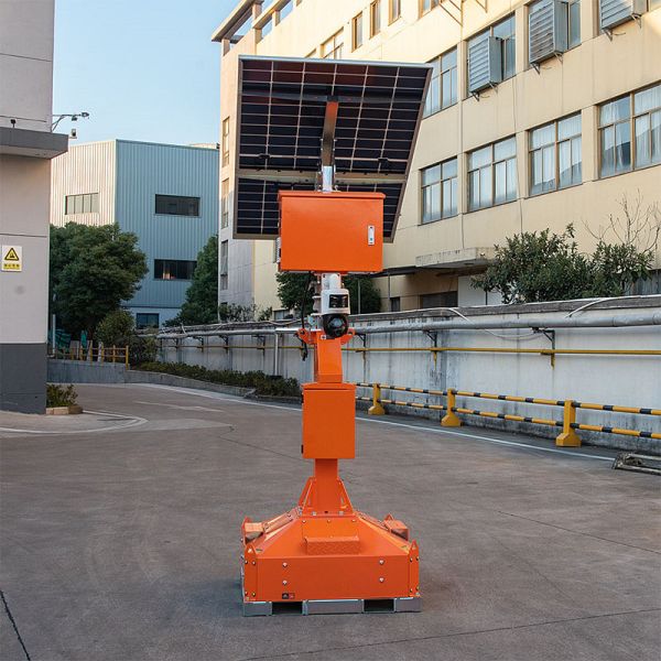 Zero Emissions Portable Solar Light Towers Industrial  Area Lighting Small Solar Light Tower