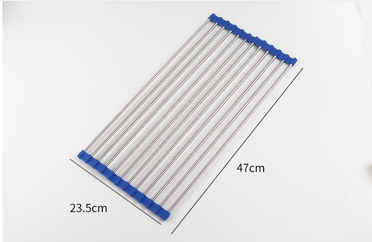 304 Stainless Steel 45X15cm Kitchen Vegetable Rack