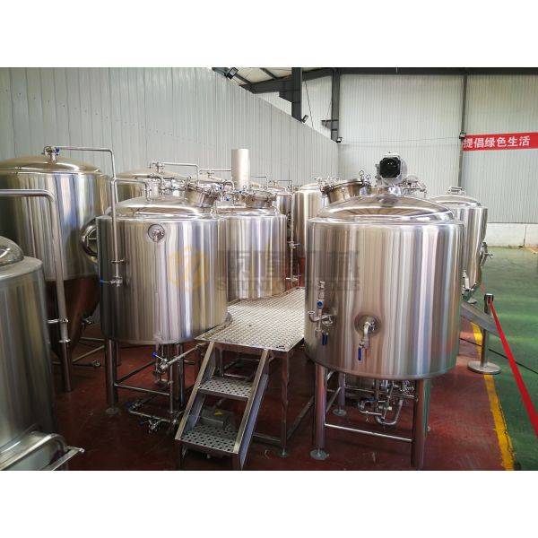 5 Bbl Beer Production Equipment Semi Automatic Control For Micro Brewery