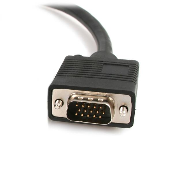 6 ft DVI-I Male to DVI-D Male and HD15 VGA Male Video Splitter Cable