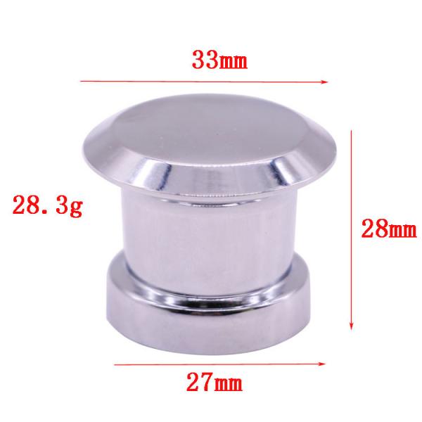 33*28mm Lightweight Magnetic Zamac Perfume Cap