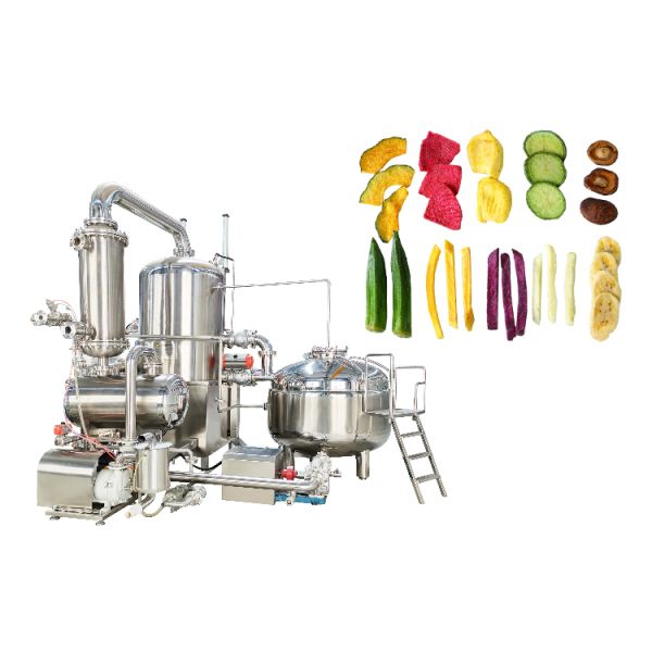 8kg/Time Vacuum Frying Machine For Vegetable And Fruits Low Temperature