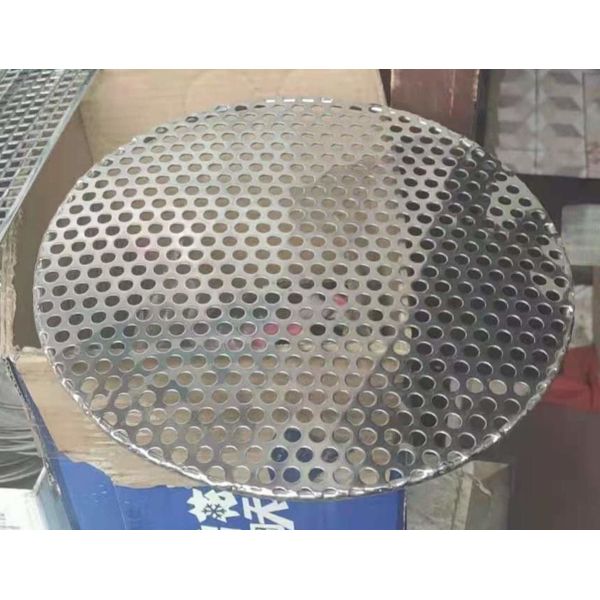 Stainless Steel 316L Perforated Metal Screens 0.2mm 20mm Round Perforated Metal
