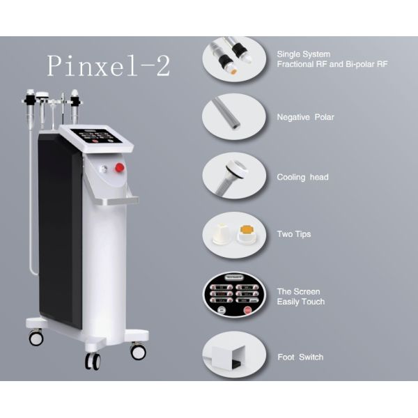 +CE New Microneedle RF/Fractional RF Microneedle Machine/with Insulated needle tips