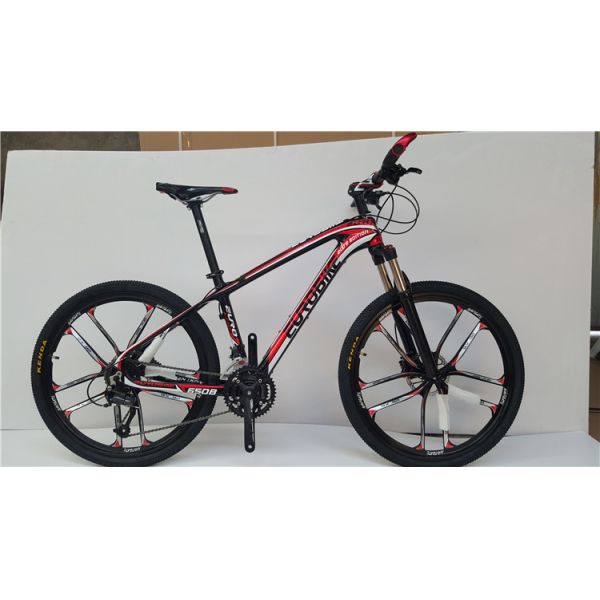 36 spokes 26 inch carbon fiber mountain bike/bicicle MTB with Shimano 30 speed, magnesium alloy one wheel