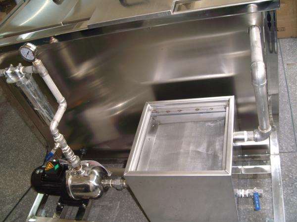 líquido de limpeza ultrassônico do motor 28KHZ com sistema de levantamento do sistema e do ciclo do líquido
