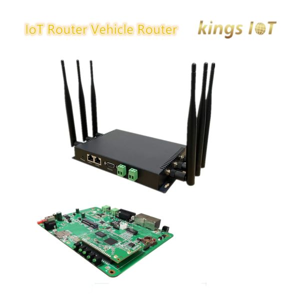 300Mbps VPN Router, Vehicle/Industrial 4G LTE Wi-Fi Router Support Bt, Can, GPS, RS485 and RS232