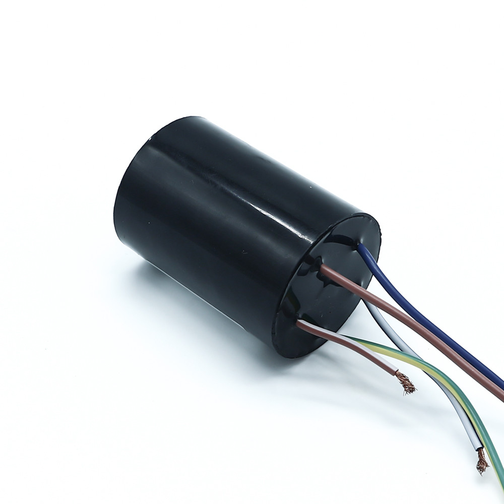 YB27T5 Черный пластиковый корпус EMI фильтр проволока свинцовый выход 4A фильтр питания для бытовой техники
