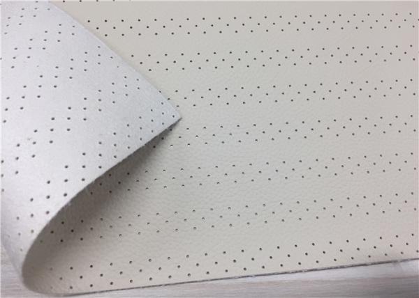 Automotive Upholstery Leather , PVC + Suede Fake Leather Fabric Eco - Friendly