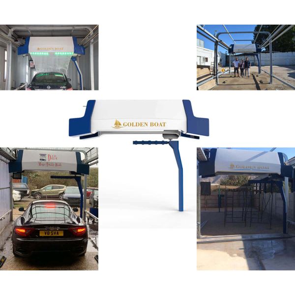 G8 touchless car wash equipment good quality 120 bar water pressure 3 year warranty