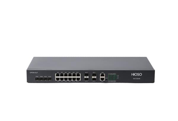 HiOSO HA7304N EPON OLT FTTX Solution 20KM OLT EPON 4PON Ports