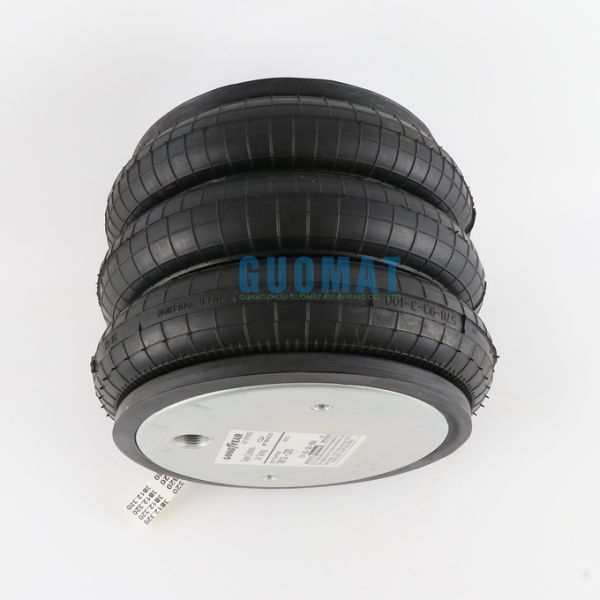 Triple de la amortiguación de aire con resorte 3B12-320 de Goodyear del estilo 352 del pedernal W01-M58-6128 para la máquina industrial