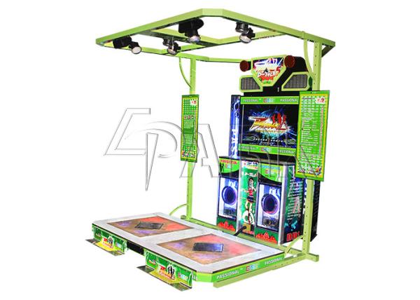 47 Inch Arcade Dance Machine For 2 Players L205*W204*H200 CM CE Certificate