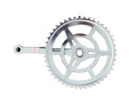 Crankset de bicicleta de estrada de alta resistência de velocidade única 48T feito sob medida