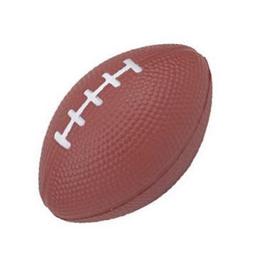 New promotion gift creative product PU Rugby Shape Relief Stress Ball customed logo