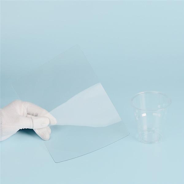 Cusotm made China factory 0.25MM transparent Clear PET anti fog plastic sheet
