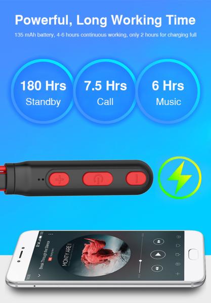 Bluetooth Earphone Headphone Sport Wireless Headphones IPX5 Waterproof Wireless Earphones Headset with mic for Phone