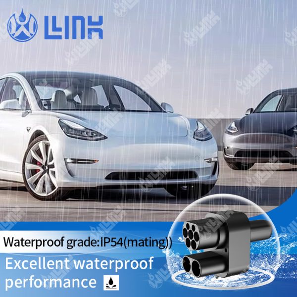 Olink CCS2 Adapter for Tesla 250kW EV Charger Adapter AC+DC Fast Charging for Model 3/Y/S/X