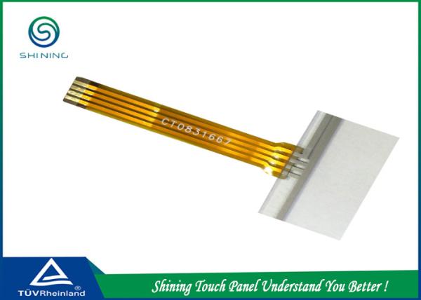Single 4 Wire Touch Panel Resistive 8.5 Inch , ITO Glass Touch Panel