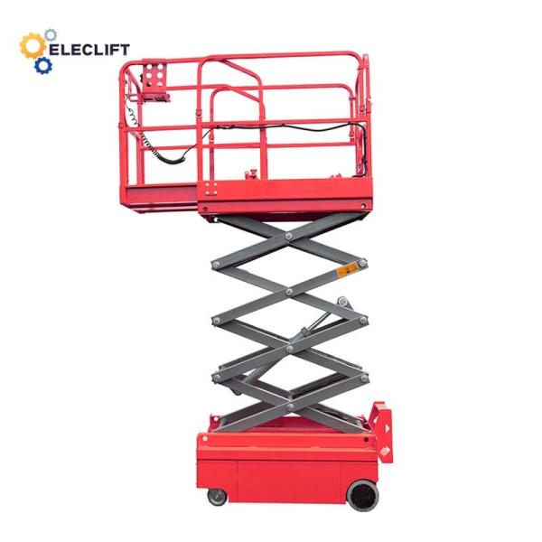Electric Mini Scissor Lift Platform With Stable Lifting Speed