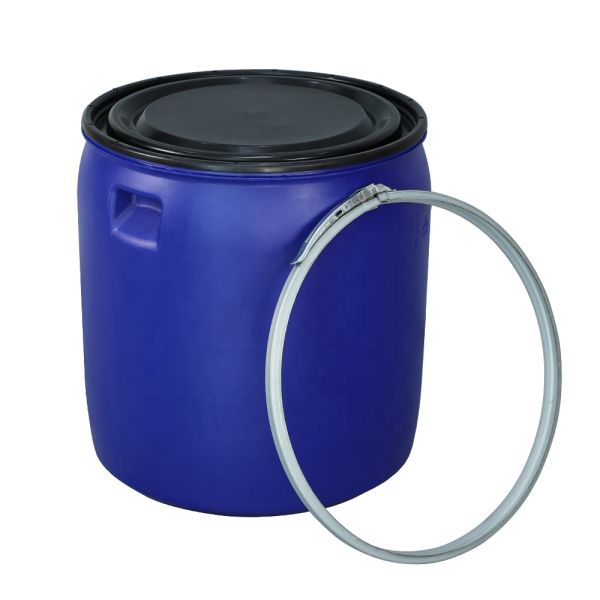 ISO9001 150L Blue HDPE Plastic Barrels 530*70*610mm Food Level