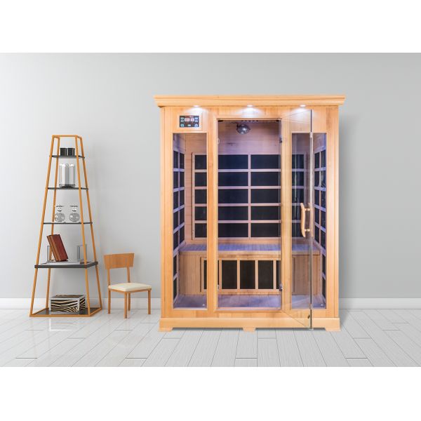 FSC Canadian Hemlock Infrared Sauna For Two Person