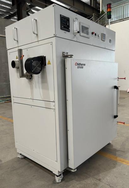 Electric Industrial Vacuum Drying Oven Muffle Furnace With Nitrogen Gas
