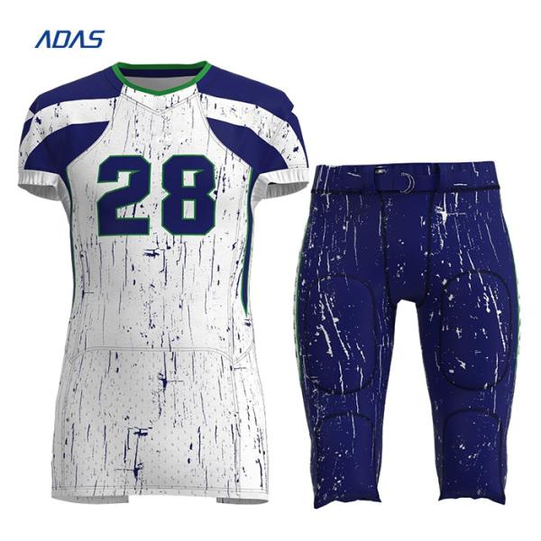 Lightweight Usa American Football Suit Sublimation Jersey Sportswear
