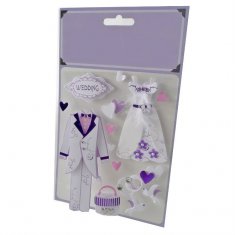Custom Violet kids birthday / christmas Laminated Card Printing Service for Children Gift