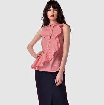 Оптом 2019 новых прибытий женщины подрезывают верхнее вяжут футболку