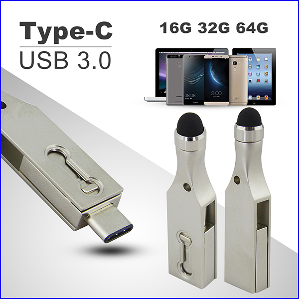 Stylus Touch Pen Usb 3.1 Type C Thumb Drive OTG Function USB 3.0