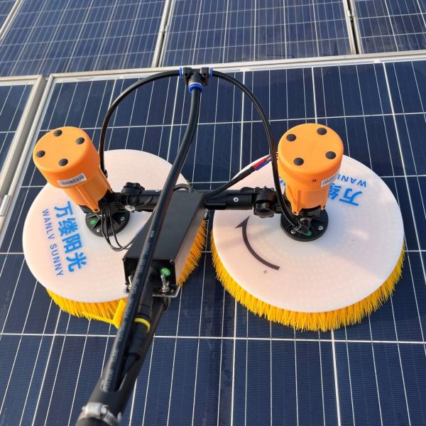 Electric Solar Panel Cleaning Machine for Cold Water Cleaning 1 Year After-sales Service