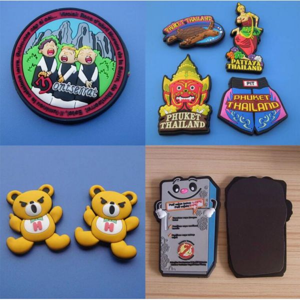 Custom Turku, Mongolia,Ohio and San Expedito Landscape 3D Soft PVC Fridge Magnet For Travel Souvenir Gift