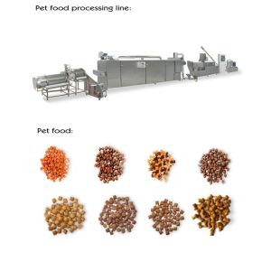 800-1000kg/машина штрангпресса корма для домашних животных Hr, производственная линия электрических/пара корма для домашних животных