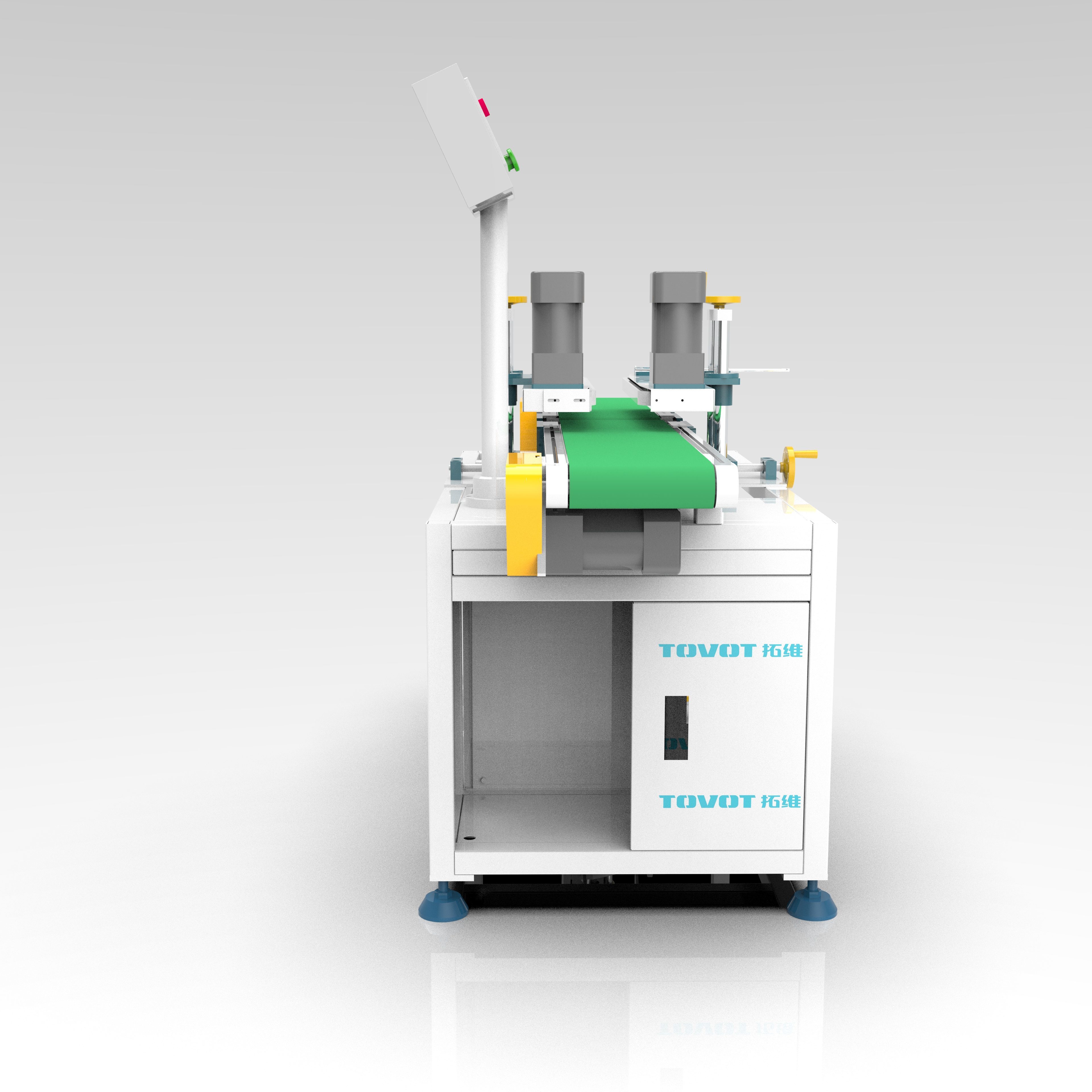 High Precision Automatic Pallet Labeling Machine With Adjustable Labeling