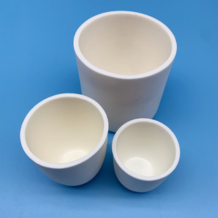 Lab Use Alumina Ceramic Crucible – High Thermal Shock Resistance Al₂O₃ Crucible with Lid for Muffle Furnace, Box Furnace & High-Temperature Experiments