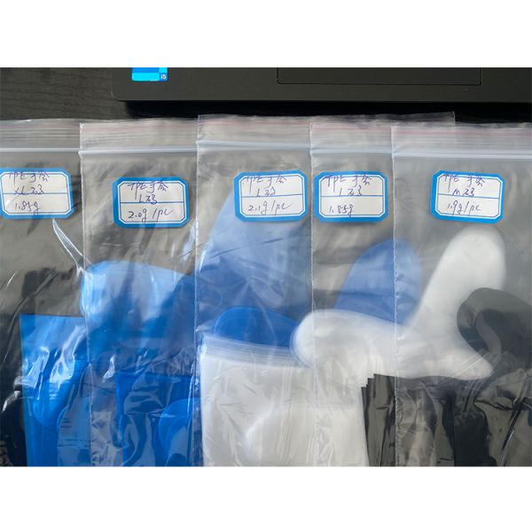 Kitchen Cheapest Price Work Gloves Disposable Plastic Food Gloves Factory Polyethylene Glove Household Customized Box