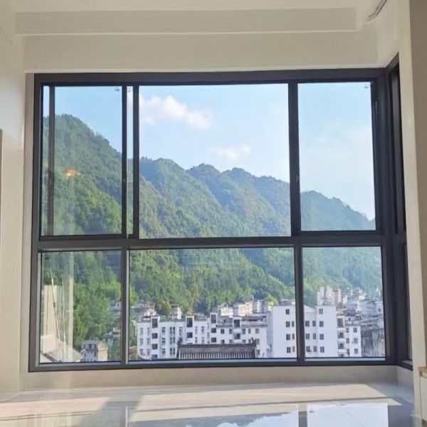 NFRC Certificated Aluminum Sliding Window with 6060 T66 Aviation-Grade Aluminum Alloy and PA66 Nylon Thermal Break Strip